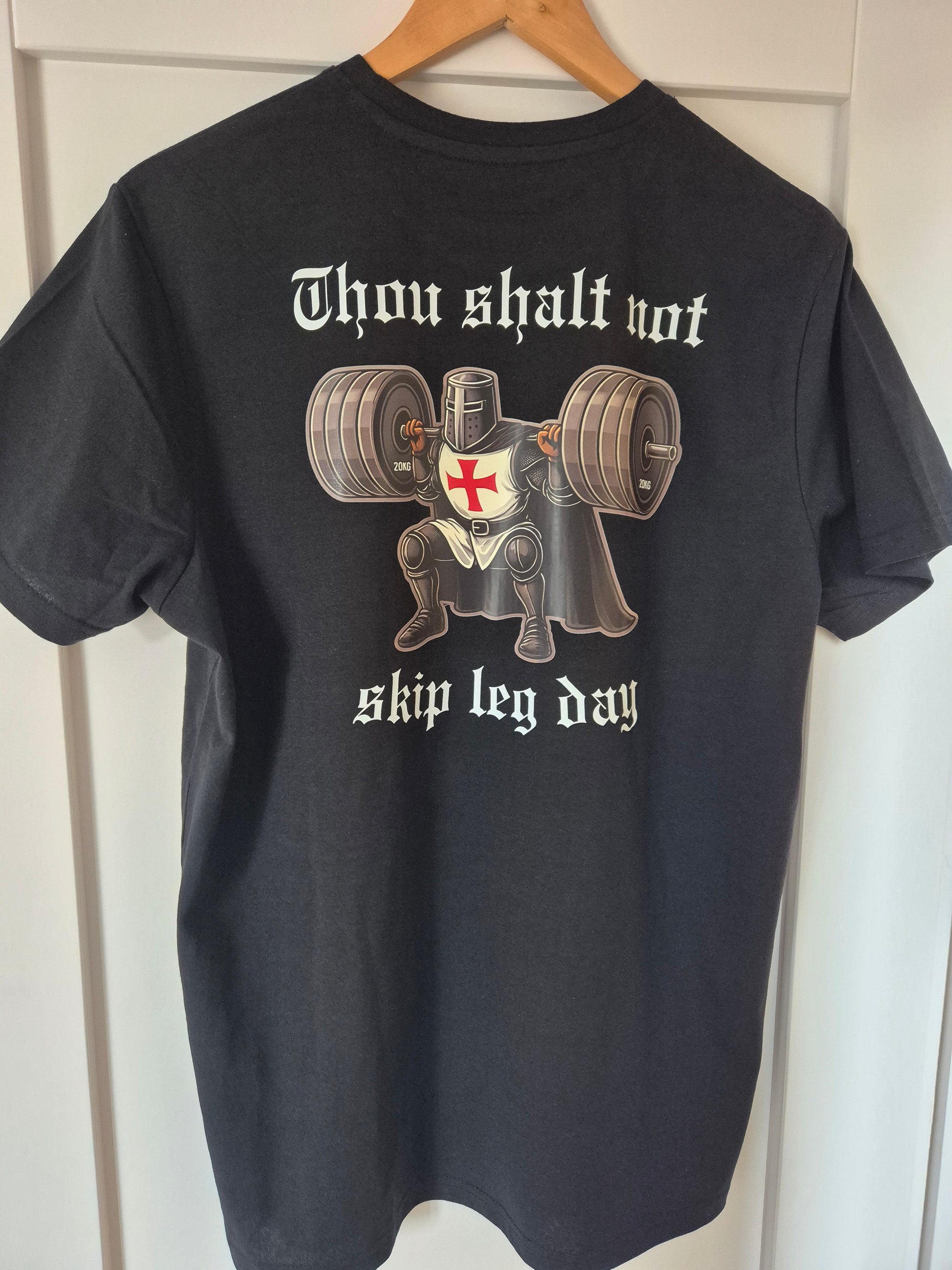 Signature Thou Shalt Not Skip Leg Day Tee